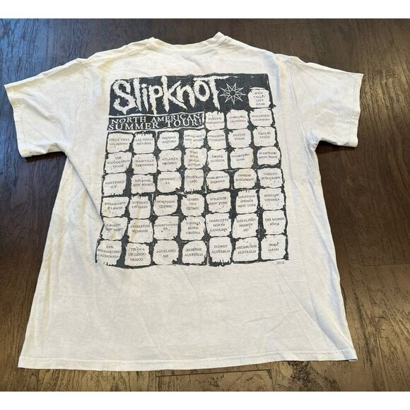 2016 Slipknot North American Summer Tour Tee Size - Picture 1 of 5